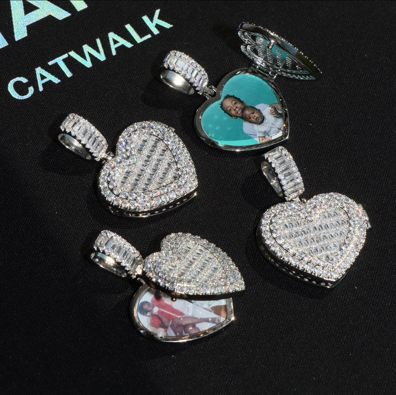 Photo picture memory necklace