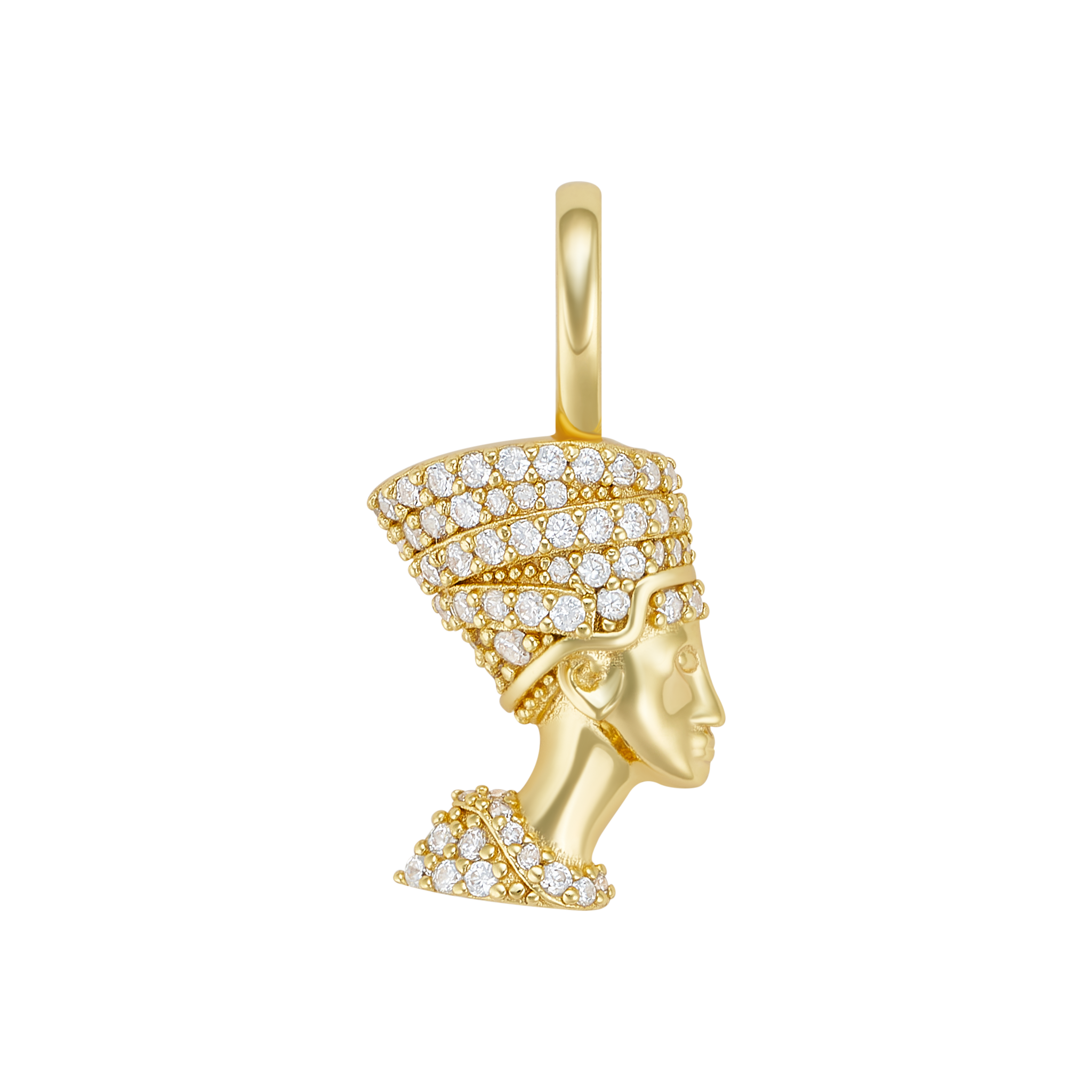 Gold Nefertiti Necklace