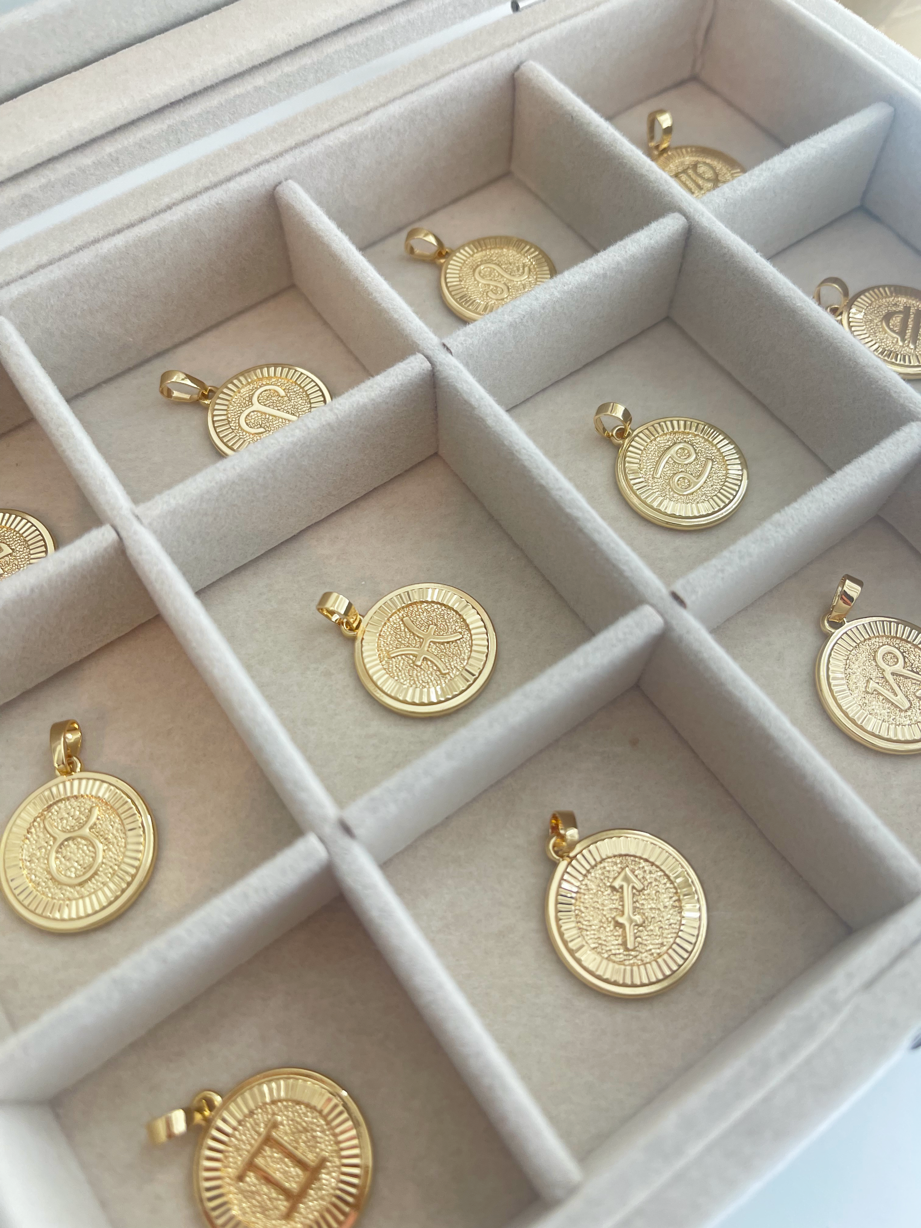 Sagittarius Taurus Gemini Zodiac necklaces