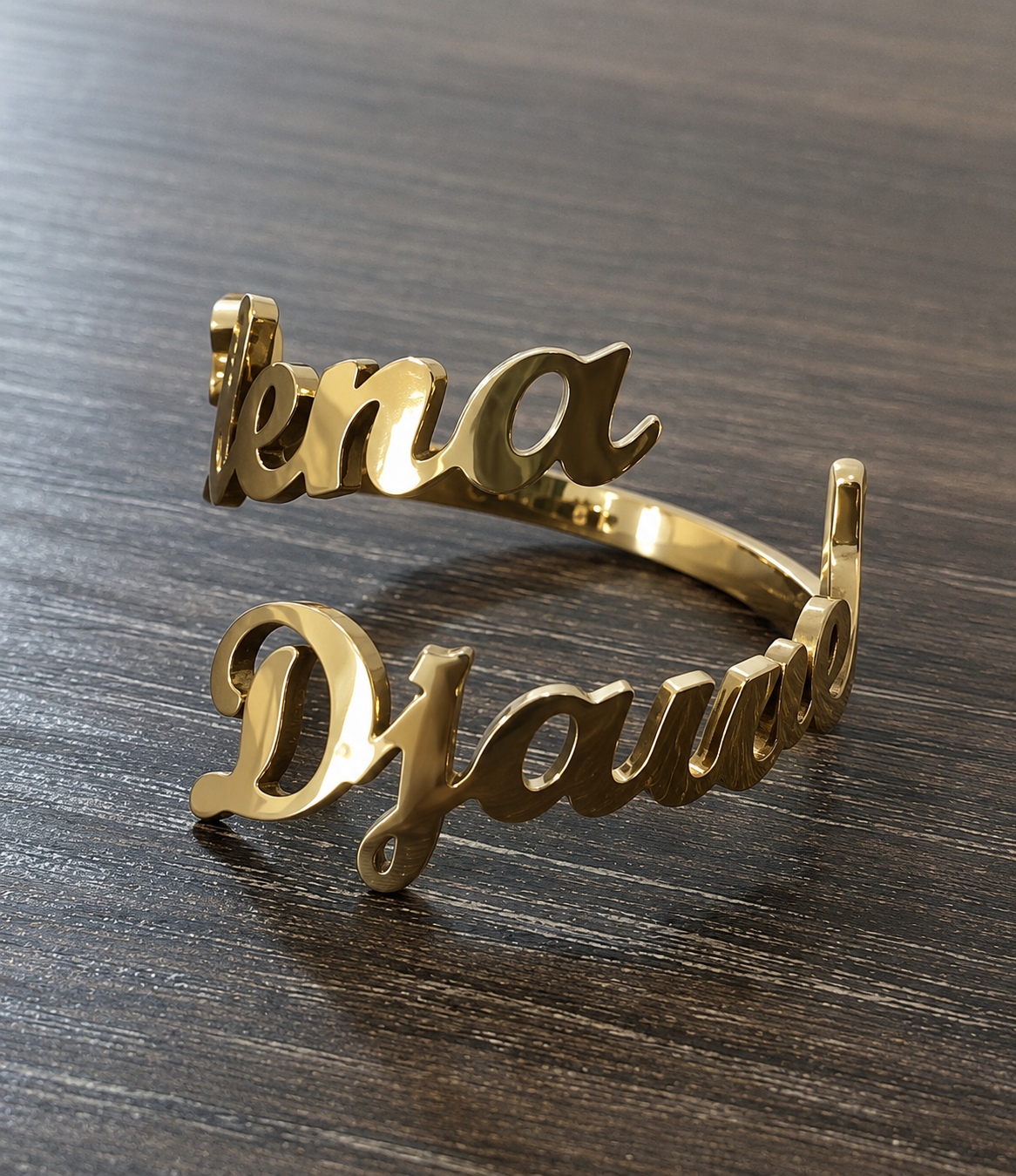 Double or Triple Custom Name Ring